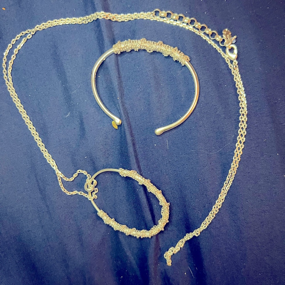Michael Kors Necklace & Bracelet Set